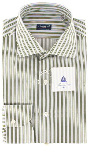 Finamore Napoli Green Shirt – Size: 15.75 US / 40 EU
