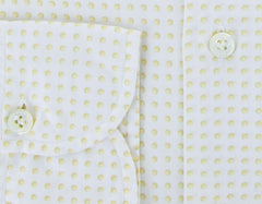 Finamore Napoli Yellow Shirt - Extra Slim Fit - L/L