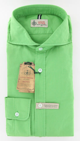 Luigi Borrelli Green Shirt – Size: S US / S EU