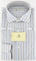 Luigi Borrelli Brown Shirt 15.75/40