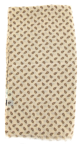 Luigi Borrelli Wool BlendBeige Scarf