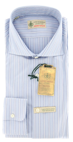 Luigi Borrelli Light Blue Shirt - Extra Slim