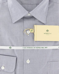 Luigi Borrelli Midnight Navy Blue Shirt 15.75/40