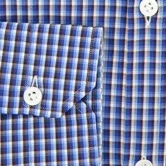 Giampaolo Blue Plaid Shirt - Extra Slim - (218TS147273FA) - Parent