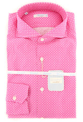 Giampaolo Pink Fancy Shirt - Extra Slim - 15.75/40 - (GP6088S295SE31PT3)