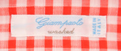 Giampaolo Orange Check Shirt - Extra Slim - (GP60826421RIOPT3) - Parent