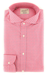 Giampaolo Pink Foulard Shirt - Extra Slim - 15/38 - (GP6181674FELIPT1)