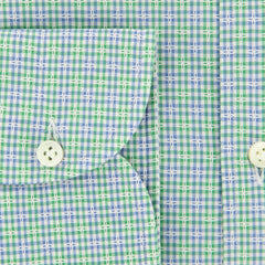 Giampaolo Green Fancy Shirt - Extra Slim - (GP618167851AL10STPT1) - Parent