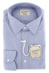 Giampaolo Light Blue Foulard Shirt - Extra Slim - (GP61817584RUGPT1) - Parent