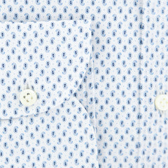 Giampaolo Blue Paisley Shirt - Extra Slim - (GP618213275CLAUDPT1) - Parent