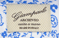 Giampaolo Blue Floral Shirt - Extra Slim - (GP61827971CLAUDPT1) - Parent