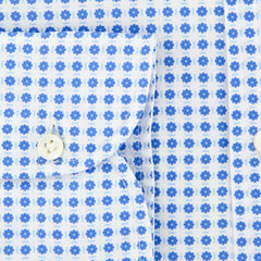 Giampaolo Blue Floral Shirt - Extra Slim - (GP61827147AL10PT1) - Parent