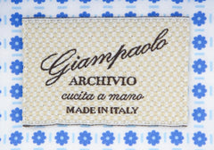 Giampaolo Blue Floral Shirt - Extra Slim - (GP61827147AL10PT1) - Parent