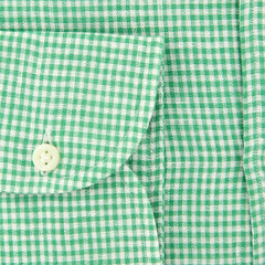 Giampaolo Green Micro-Check Shirt - Extra Slim - (GP61859452FELPT1) - Parent