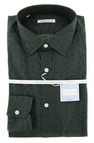 Giampaolo Dark Green Shirt - Extra Slim