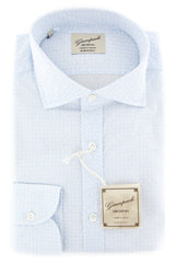 Giampaolo Light Blue Cotton Shirt - Extra Slim - 15.75/40 -(618TS213274FAB)