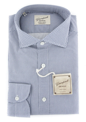 Giampaolo Navy Blue Shirt - Extra Slim