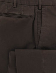 Incotex Brown Solid Pants - Slim - 30/46 - (1AGW3061351639)