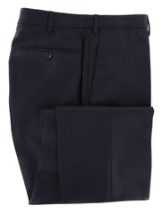Incotex Navy Blue Solid Pants - Slim - 42/58 - (1AT03510393820)