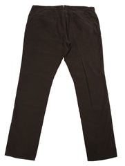 Incotex Brown Solid Pants - Slim - (RAYC40338639) - Parent