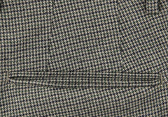 Incotex Beige Check Wool Blend Pants - Slim - (897) - Parent