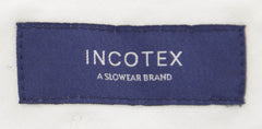 Incotex Beige Check Wool Blend Pants - Slim - (897) - Parent