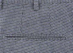 Incotex Light Gray Check Wool Blend Pants - Slim - (896) - Parent