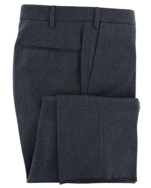 Incotex Midnight Navy Blue Melange Pants - Slim - (CH) - Parent