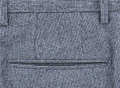 Incotex Light Gray Solid Wool Pants - Slim - (893) - Parent