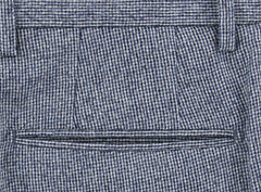 Incotex Light Gray Solid Wool Pants - Slim - (893) - Parent