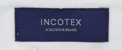 Incotex Dark Brown Solid Wool Pants - Slim - (0S) - Parent