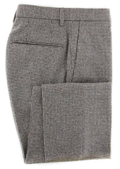 Incotex Cream Micro-Houndstooth Pants - Slim - 34/50 - (KT1113175)