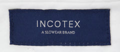 Incotex Blue Solid Pants - Slim - (IN00305584830) - Parent