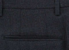 Incotex Charcoal Gray Solid Pants - Slim - (IN1117174) - Parent