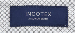 Incotex Charcoal Gray Window Pane Pants - Slim - (IN1120177) - Parent