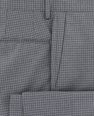 Incotex Gray Micro-Check Pants - Slim - (IN-S0T030-6404-910) - Parent