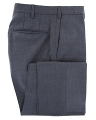 Incotex Dark Blue Micro-Houndstooth Wool Pants - Slim - 34/50 - (DA)