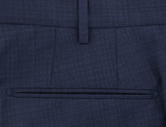 Incotex Dark Blue Solid Pants - Slim - (IN-S0T030-S6333-810) - Parent