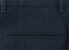 Incotex Dark Blue Solid Pants - Slim - (IN303781810) - Parent