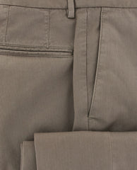 Incotex Light Brown Solid Pants - Slim - (IN-S0W030-S4912-150) - Parent