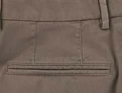 Incotex Light Brown Solid Pants - Slim - (IN-S0W030-S4912-150) - Parent
