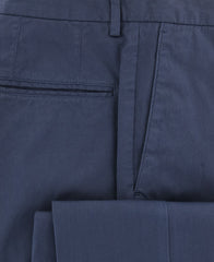 Incotex Navy Blue Solid Pants - Slim - (IN-S0W030-S4912-831) - Parent