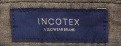 Incotex Brown Solid Pants - Extra Slim - (S0W030S5412618) - Parent