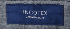 Incotex Gray Solid Pants - Extra Slim - (S0W030S5412822) - Parent