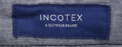 Incotex Dark Blue Solid Pants - Slim - (IN305517822) - Parent