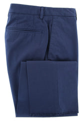 Incotex Navy Blue Solid Pants - Slim - 40/56 - (IN-S0W030-S5646-831)
