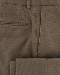 Incotex Brown Solid Pants - Slim - (B9) - Parent