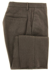 Incotex Caramel Brown Melange Pants - Slim - (IN1116175) - Parent