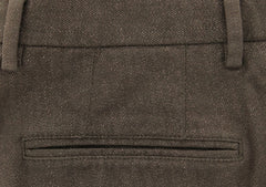Incotex Caramel Brown Melange Pants - Slim - (IN1116175) - Parent