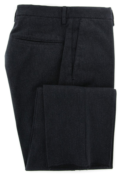 Incotex Charcoal Gray Melange Pants - Slim - (IN1116173) - Parent